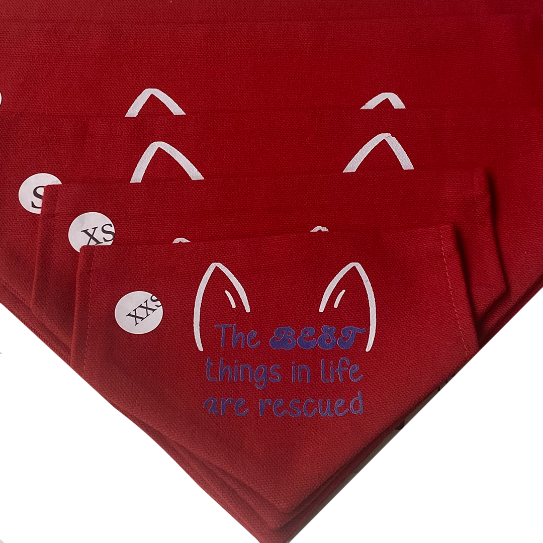 The Best Things In Life Are Rescued Bandana