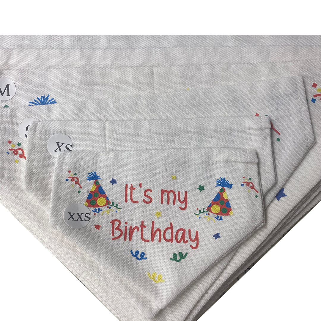 It's My Birthday Bandana