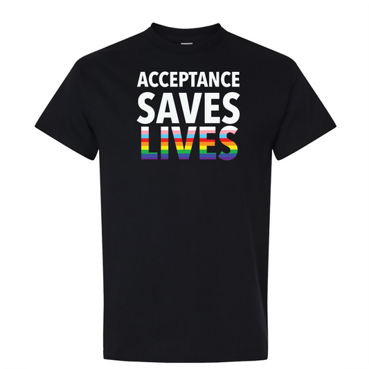 Acceptance Save Lives T Shirt