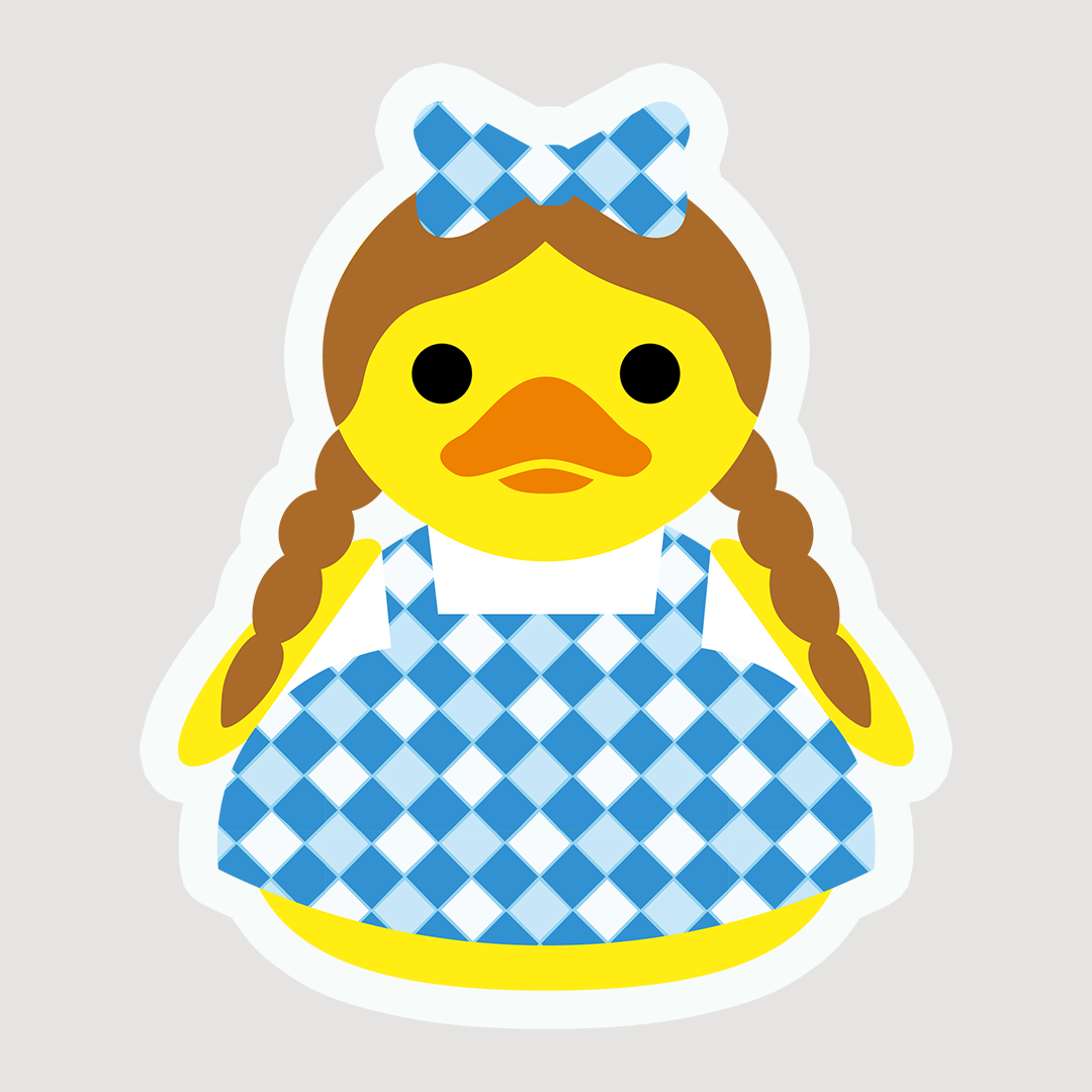 Dorothy Duckie Sticker