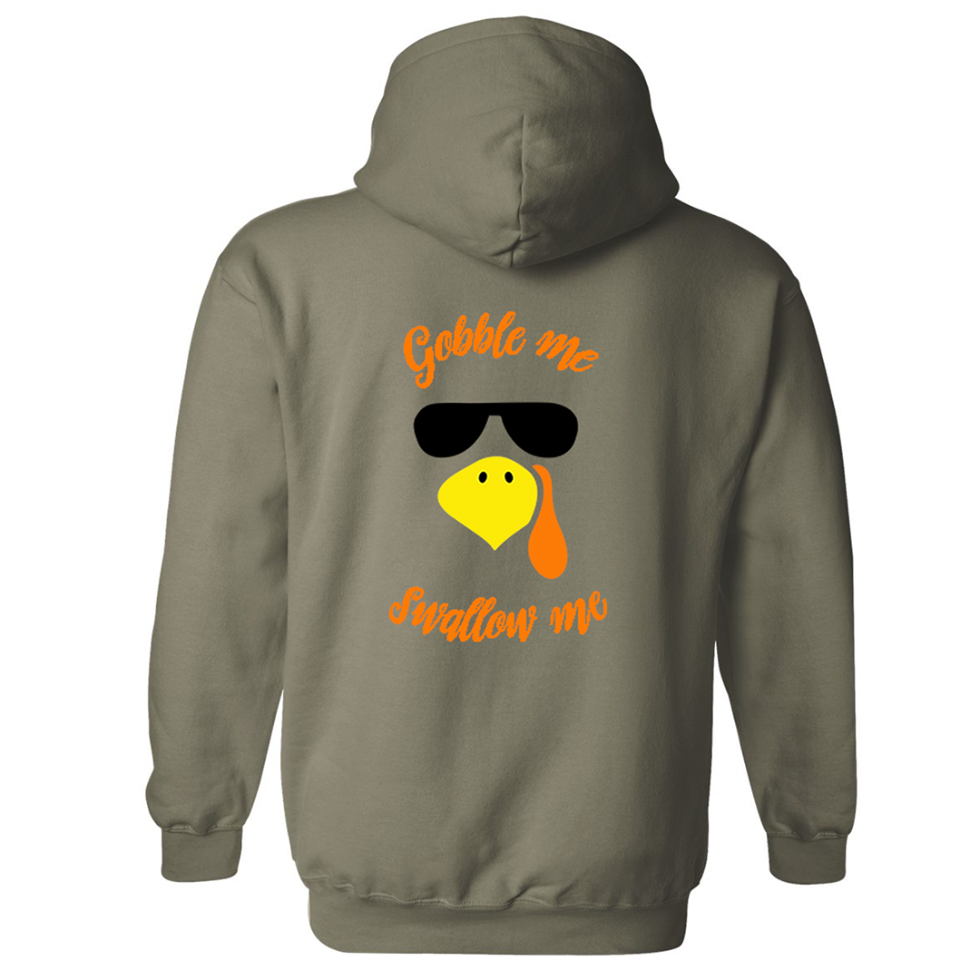 Naughty Bear Thanksgiving Hoodies — “Gobble Me / Swallow Me” & “Let’s Get Basted”