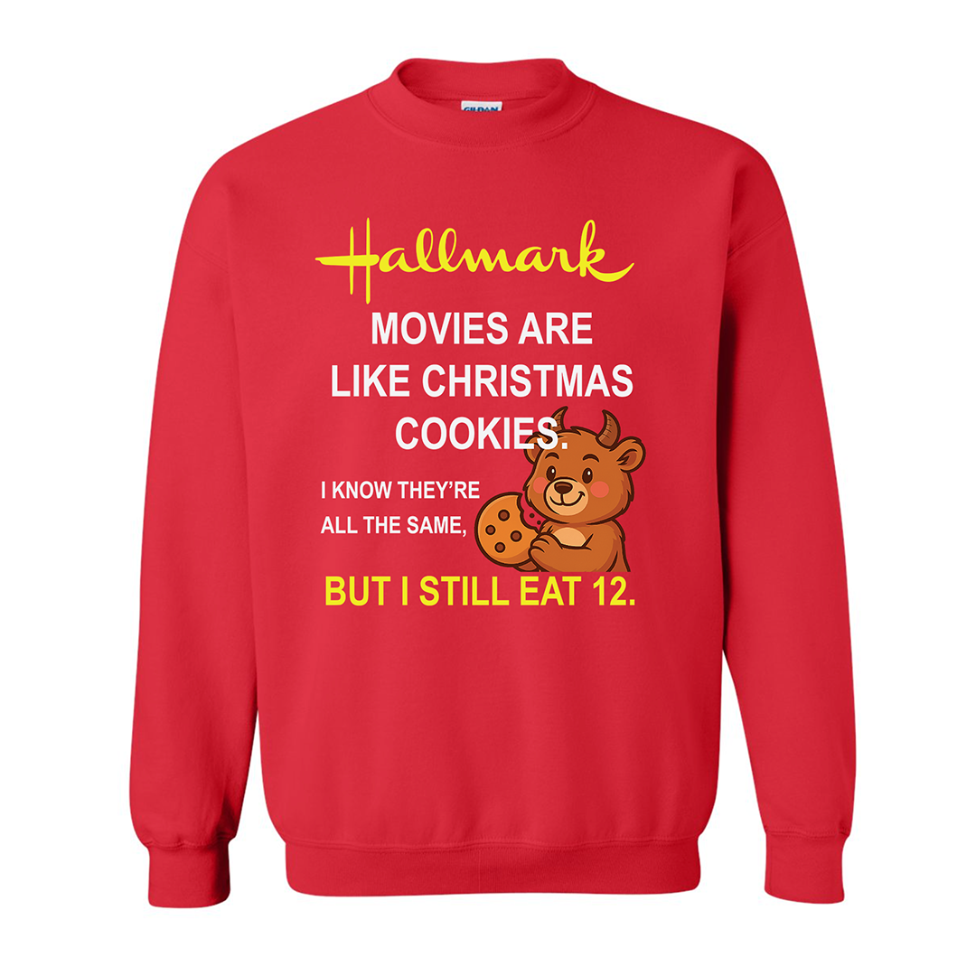 Hallmark Cookies Naughty Bear Sweatshirt – Limited Holiday Edition