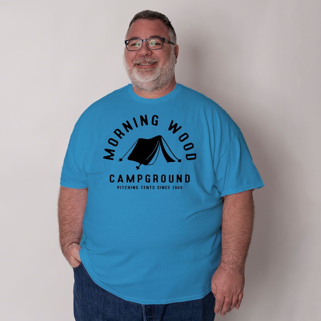 Morning Wood Campground T Shirt