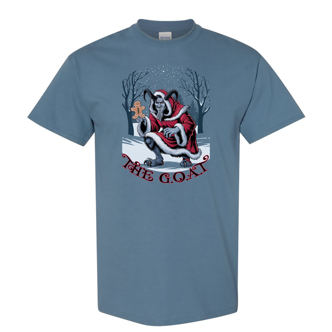 The G.O.A.T. Krampus Holiday Tee