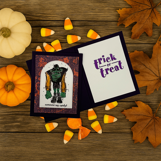 Someone Say Candy Halloween Greeting Card
