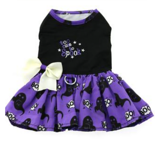 Too Cute to Spook-Halloween Pet Harness Dress