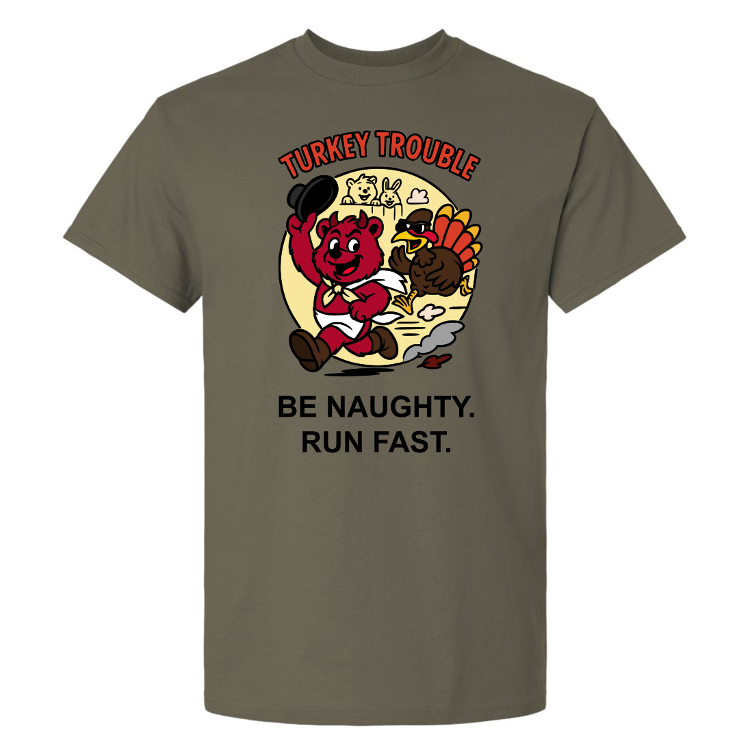 Turkey Trouble Short Sleeve Tee