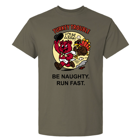 Turkey Trouble Short Sleeve Tee