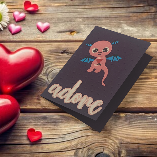 Adore Dragon Valentine's Day Card