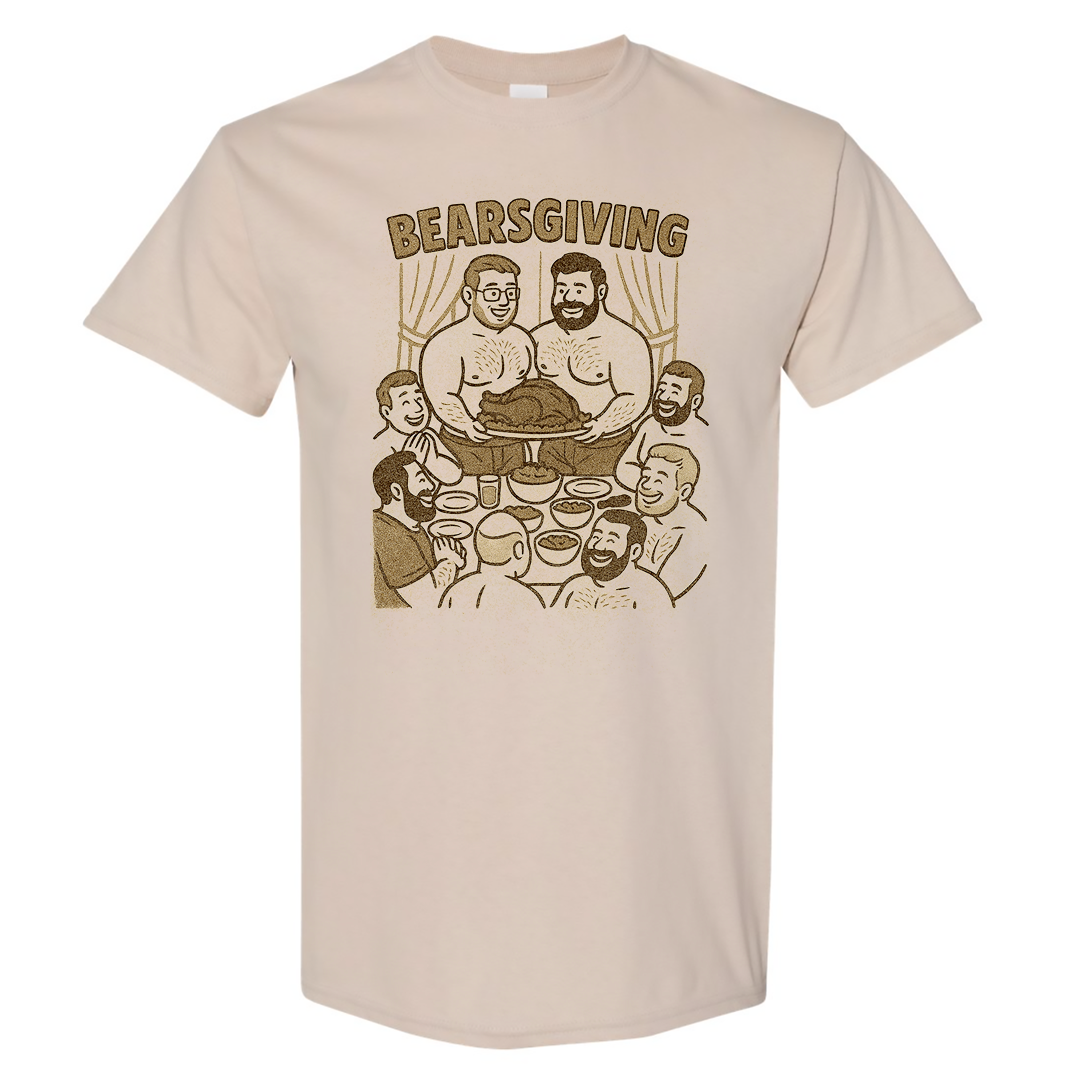 Bearsgiving Short Sleeve T Shirt