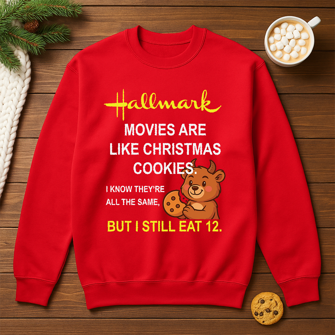 Hallmark Cookies Naughty Bear Sweatshirt – Limited Holiday Edition