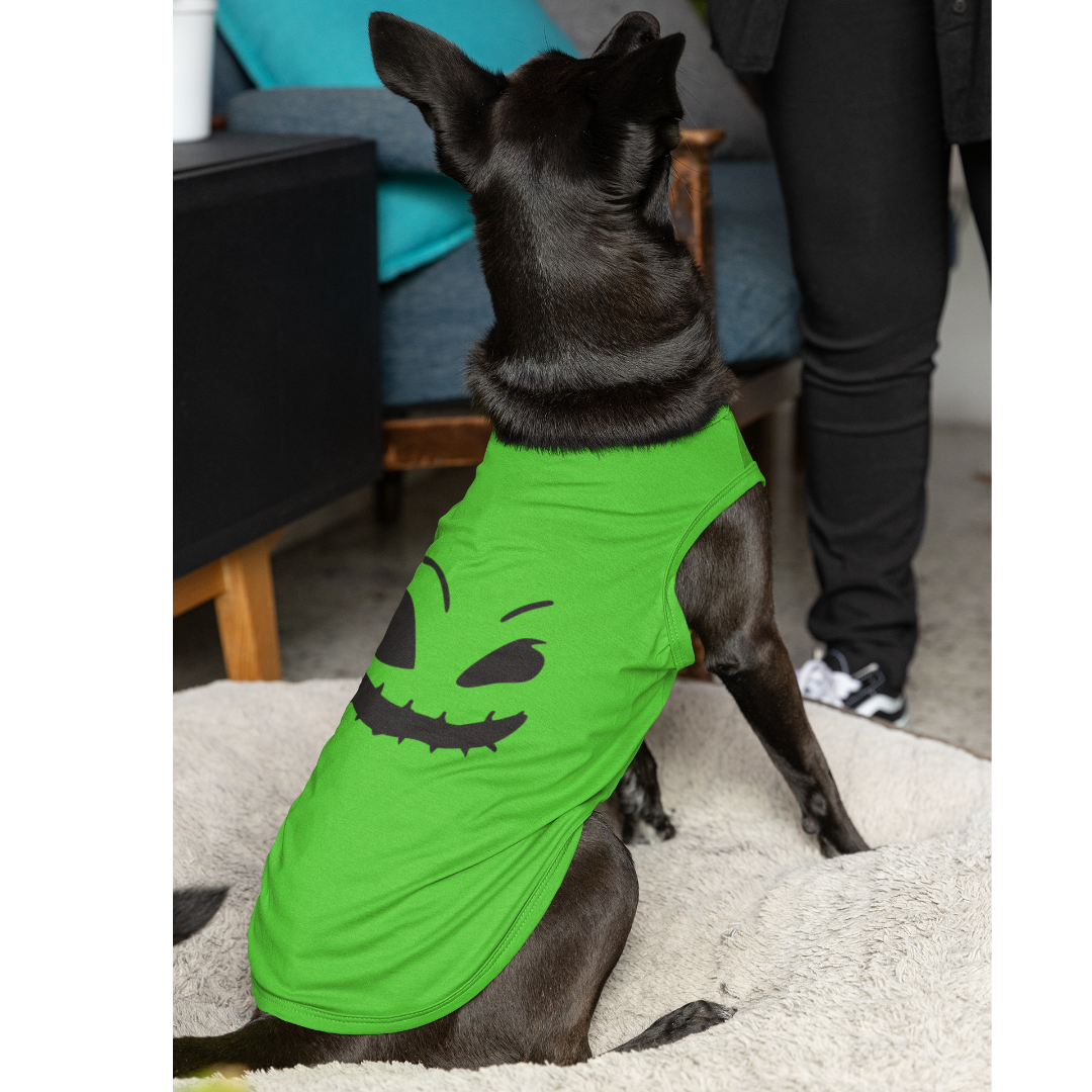 Oogie Boogie Face Pet T Shirt