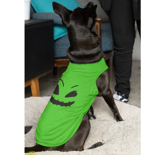 Oogie Boogie Face Pet T Shirt