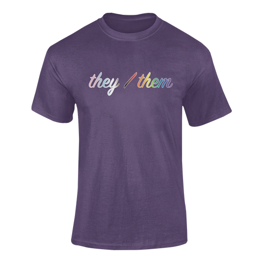 they/them T shirt